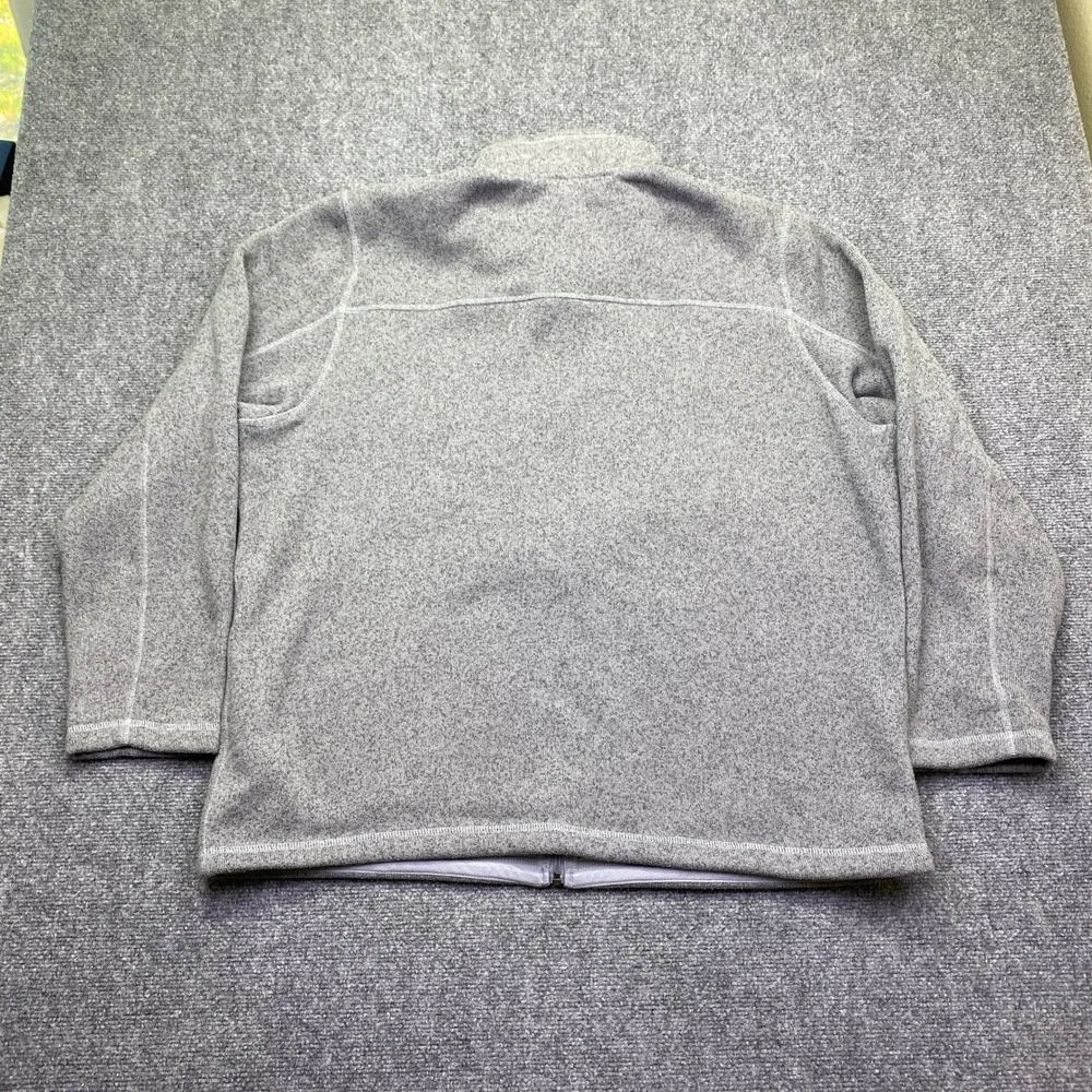 The North Face Mens Gordon Lyons Full Zip Fleece Jacket Grey XXL NF0A3LH7